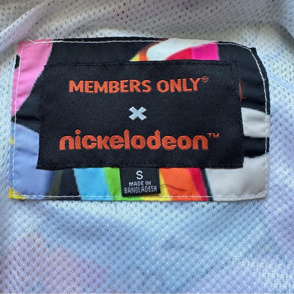 Members Only x Nickelodeon Windbreaker Jacket - Picture 3 of 15